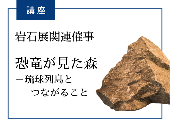 博物館文化講座「恐竜が見た森—琉球列島とつながること」