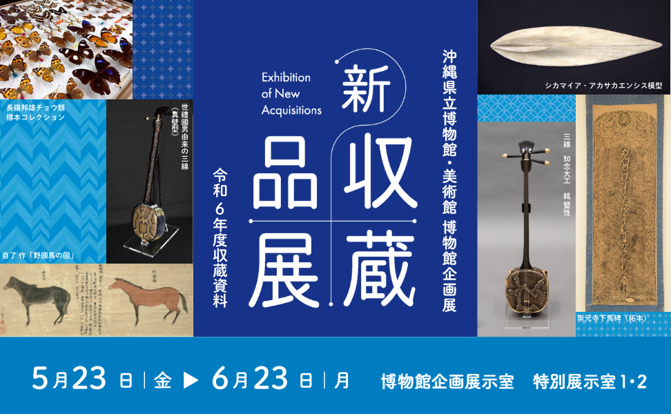 新収蔵品展 令和6年度収蔵資料