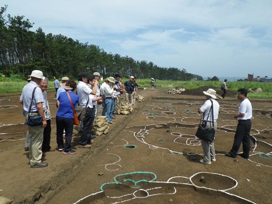 韓国最古の土器が発見された高山里遺跡の発掘現