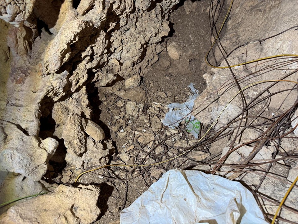 遺骨収集の途中だったのでしょうか