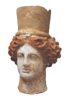 「女神頭部（デメテル）」（クラシック時代）前4世紀