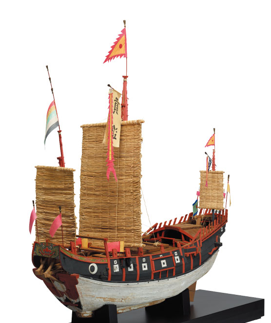 進貢船模型